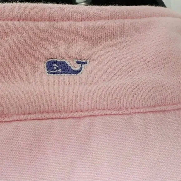 Vineyard Vines Pink 1/4 Zip - Picture 6 of 7